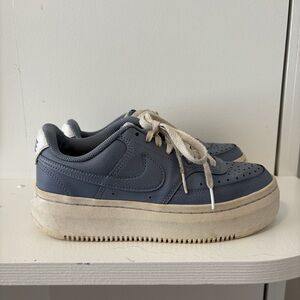 Nike Blue Court Vision Alta Sneakers